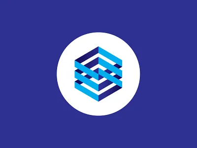 Untitled dimensional icon lines logo