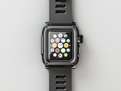 LUNATIK EPIK 3d apple watch c4d case cinema 4d protection render watch