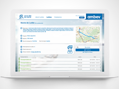 Auction Screen app auction bid dashboard map material prototyping ui ux