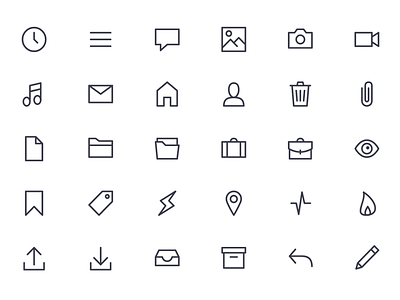 Bytesize Icons free icons iconset open source svg tiny