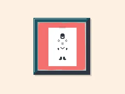 Style frame for an animation animation colour study frame illustration minimal modern screenprintting simple still study style vector