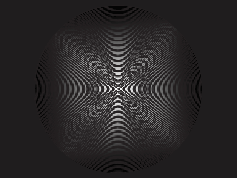 Op Art circle geometry op art