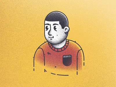Fall sweaters :) avatar character cozy face fall headshot illustration leaves seasons sweaters texture trees