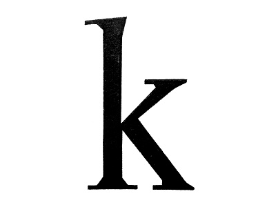 K is for Kissing design font graphic k kiss kissing letter type typographic typography