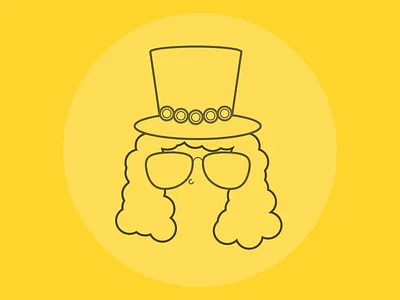 Slash icons music