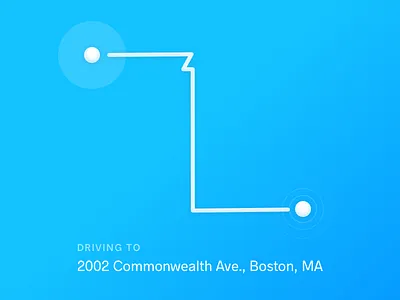 Trip screen arrival driving ios trip