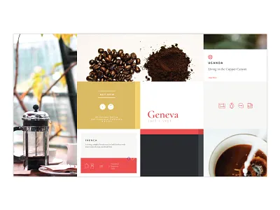 Style Tile cafe coffee moodboard style tile