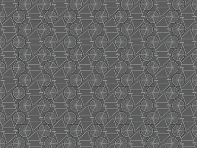 Bike Pattern bicycle bike gray pattern