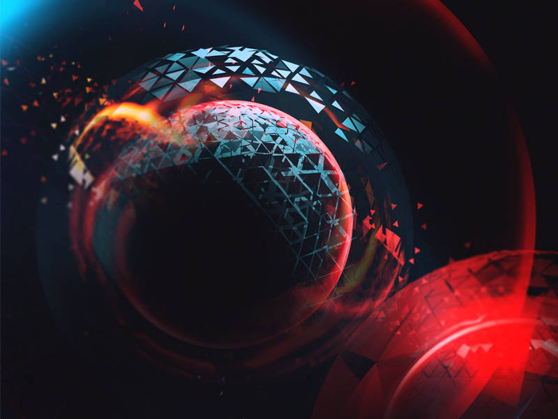 Example of Playing with C4D & PS