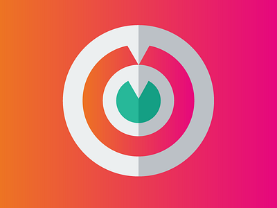 Cridio Symbol Logo Concept bullseye concept creative icon iconic logo studio symbolic