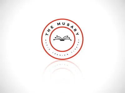 The Musary — Music Lending Library Logo logo music