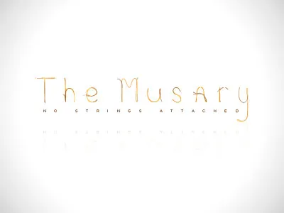 The Musary — No strings attached logo logo music