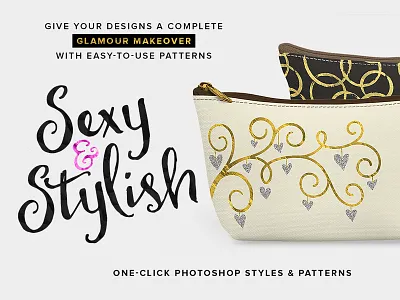 Glamour Makeover Designer Kit addon clean glamour glitter gold kit makeover sexy silver styles tools