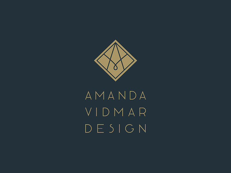 Logo in Progress floral design flowers freelance logo modern romantic wip