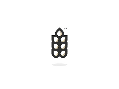 Wheat bakery brand flour food icon illustration logo trade mark vector wheat