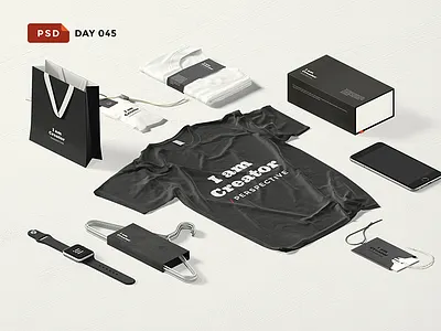 Day 045 daily mockup diy free freebie mockup premium psd scene creator scene generator
