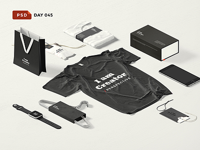 Day 045 daily mockup diy free freebie mockup premium psd scene creator scene generator