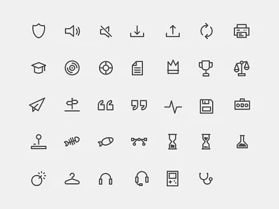 Random Icon Set icon icons pictogram thenounproject
