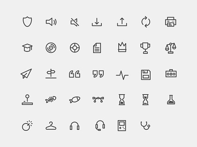 Random Icon Set icon icons pictogram thenounproject