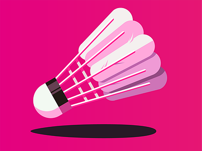 Badminton sketch visual