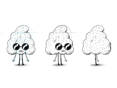 Character Design boots character design glasses jimdo raspberry sun