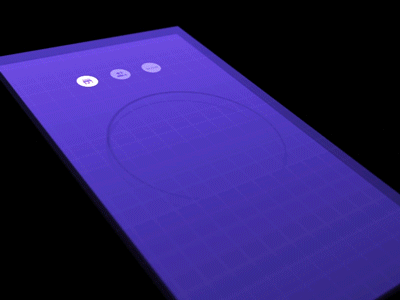 Pay with Zeta after effects animation code futuristic ui hud interaction pay tap and hold tech technology ui zeta