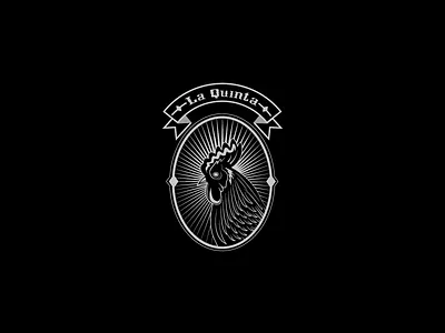 La Quinta - Chicken Logo brand branding chicken design logo modern monogram villa vintage