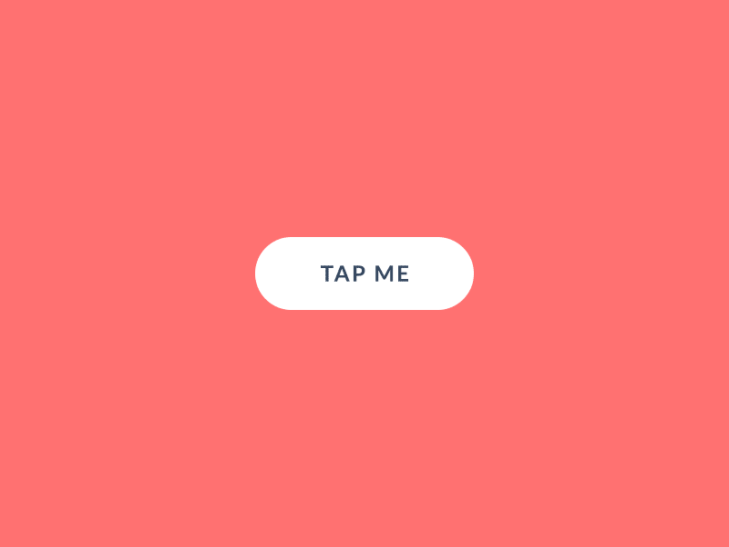 Recursive button animation button clean concept gif infinite simple tap transition ui ux