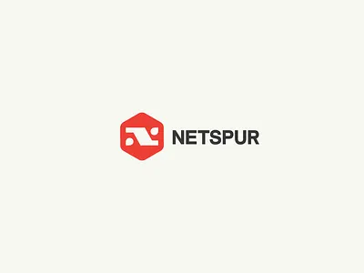 Netspur icon letter logo monogram n net symbol web