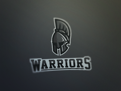 Warriors e sport gaming gladiator helmet knight logo mascot soldier spartan sport titan warrior