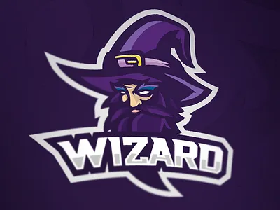 Wizard Esports Mascot adobe illustrator esports logo illustration mascot sports logo sports mascot
