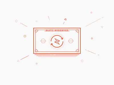 Money! bills bolt bonus dollar graphics illustrations lightning lined logo money