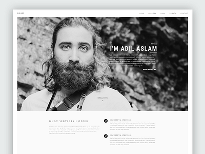 Kaam - Responsive Ajax Creative Theme - Home 10 blog business clean kaam minimal modern personal photography portfolio shop webdesign website