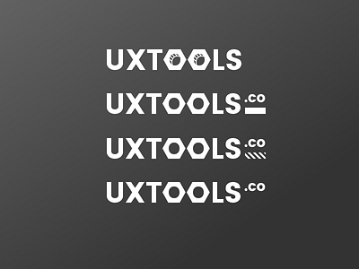 Logos for uxtools.co branding logo logotype prototyping tools userexperience ux