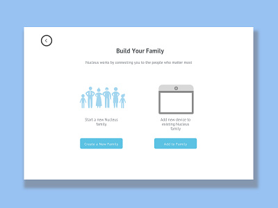 Nucleus Life Intercom - On Boarding Screens branding on boarding typography ui ux