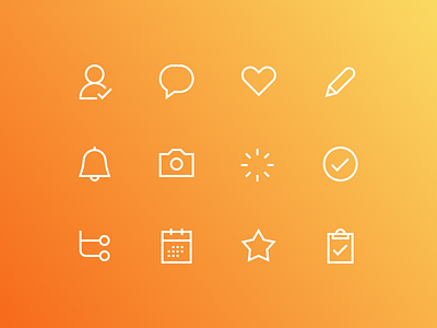 Asana Icons - Set 1