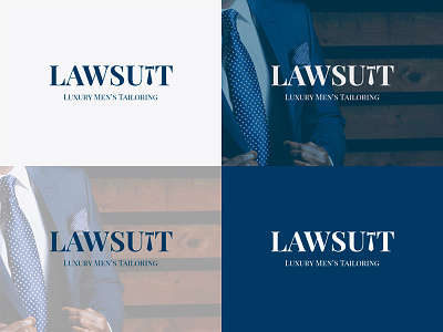 Lawsuits brand branding icon law logo suits tailoring