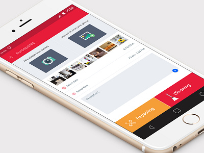 Aurospace updated screen app cleaning home repairing screen service