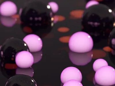balls everywhere 3d animation art artsy balls c4d design digitalart graphic motion sphere