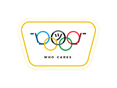 The Olympics, Who Cares olympics rings whatever man who cares