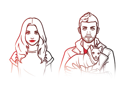 FLAT12 team - illustration flat12 human illustration lines people team