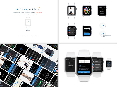Watch Os Kit apple apple watch appleos e commerce ios os simple.io ui uidesign uikit watch