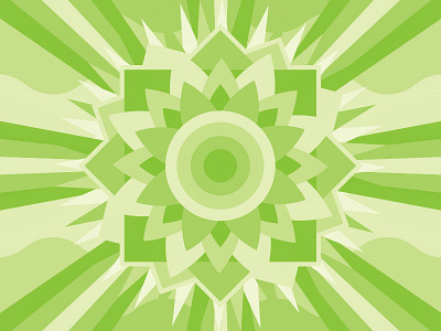 Energy energy geometry green illustration pattern shapes vector