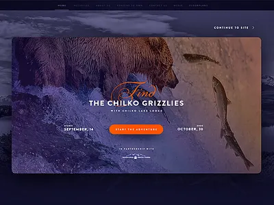 CLL Promo Screen bear chilko grizzly kalman lake lodge magyari promo screen