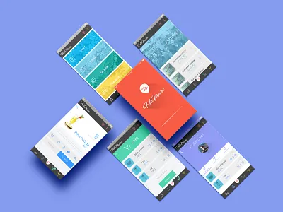 FolieMarine App app appdesign dashboard flat interface ios mobile profile ui ux