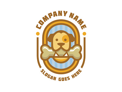 Dog Bone Logo bones cartoon dogs logos ready made rewards