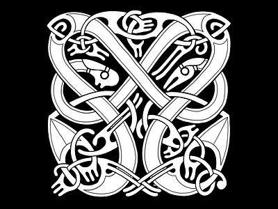 Norse Animal Ornament II viking