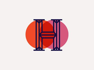 H&H Personal Identity 4 branding clean color h identity logo logotype mark minimal minimalistic type typography