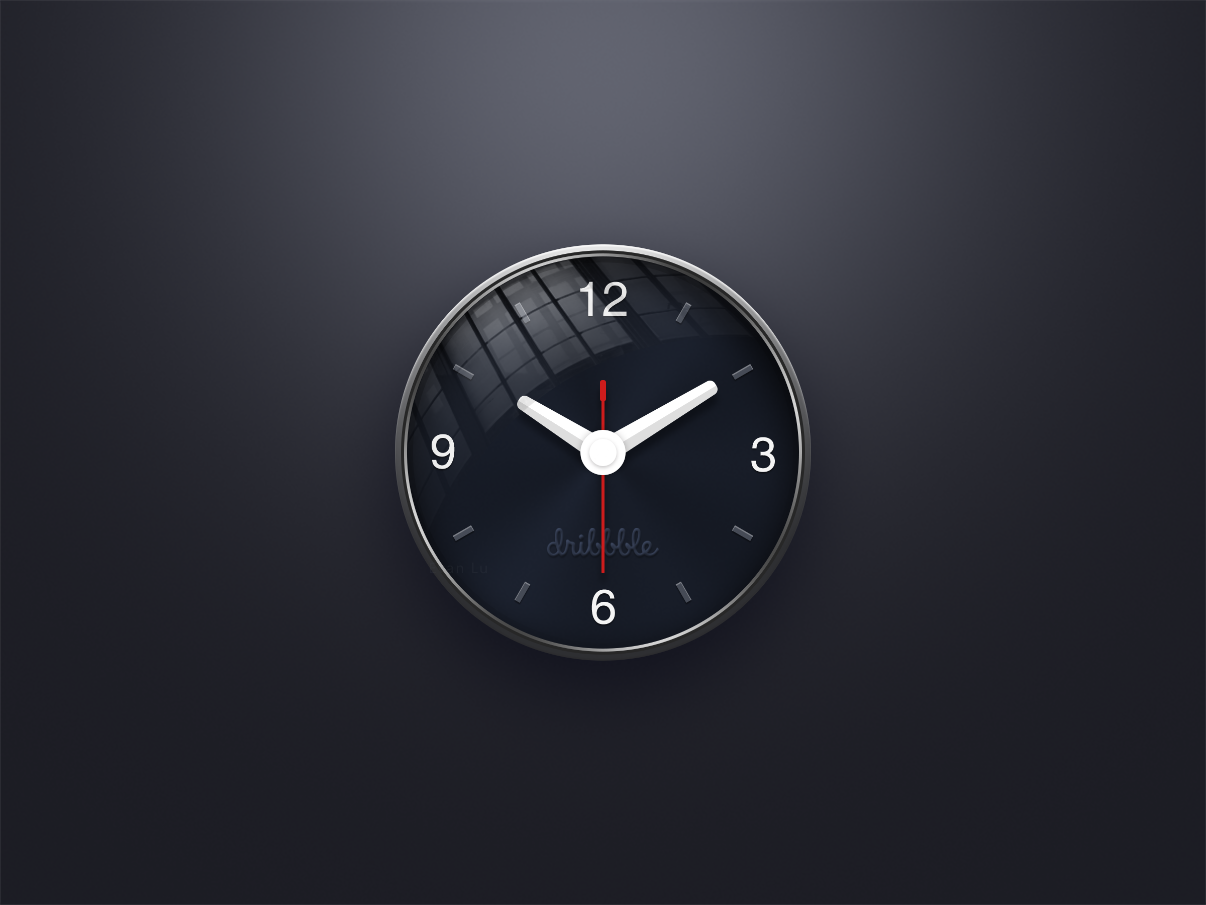 Clock app application china clock icon ios iphone time ui watch