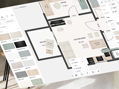 Nestify - Architectural & Interior Drawing [Styles] architect architectural dashboard clean dashboard design interior interior dashboard modern ui ux